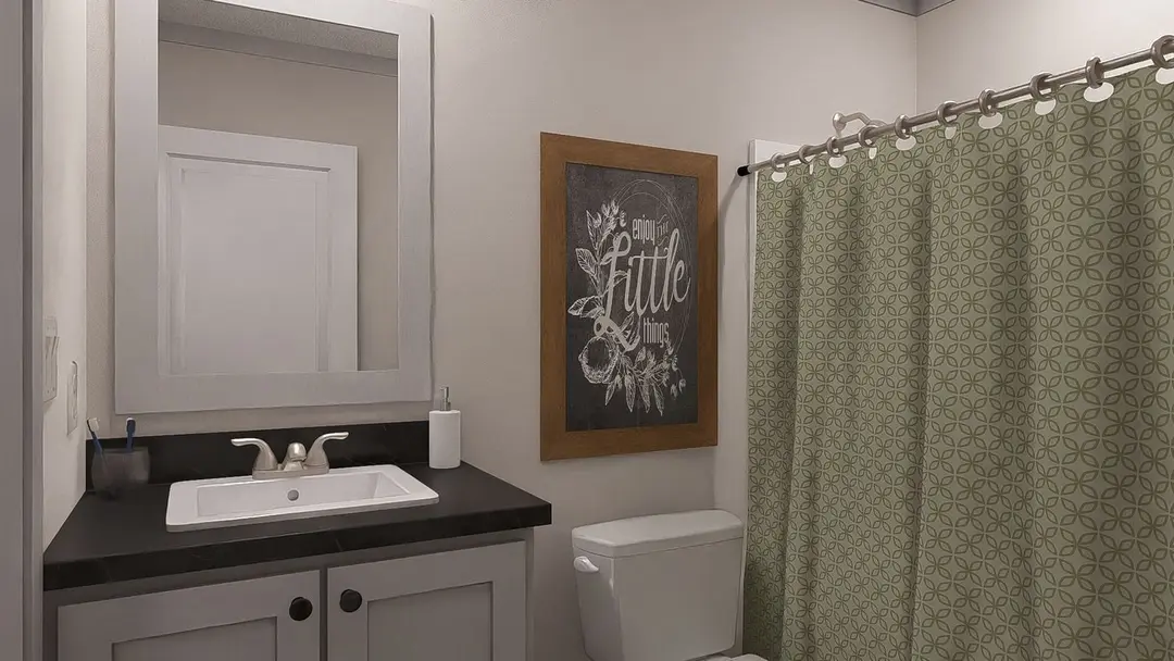 Stayin' alive bathroom home features