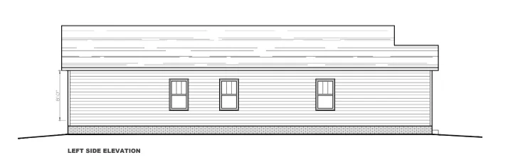 Magnolia r elevation and exterior home features