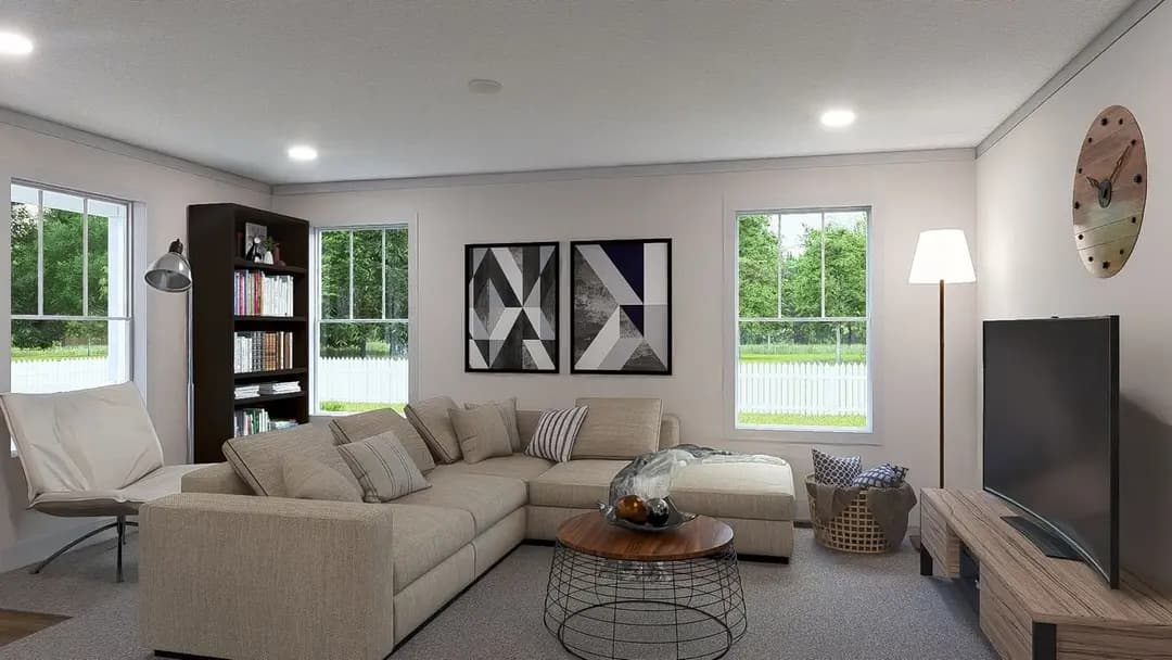 Stayin' alive interior home features